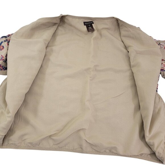Multiples Women’s Linen Blend Multi-Color Cardigan Jacket – Size Medium - Picture 15 of 16
